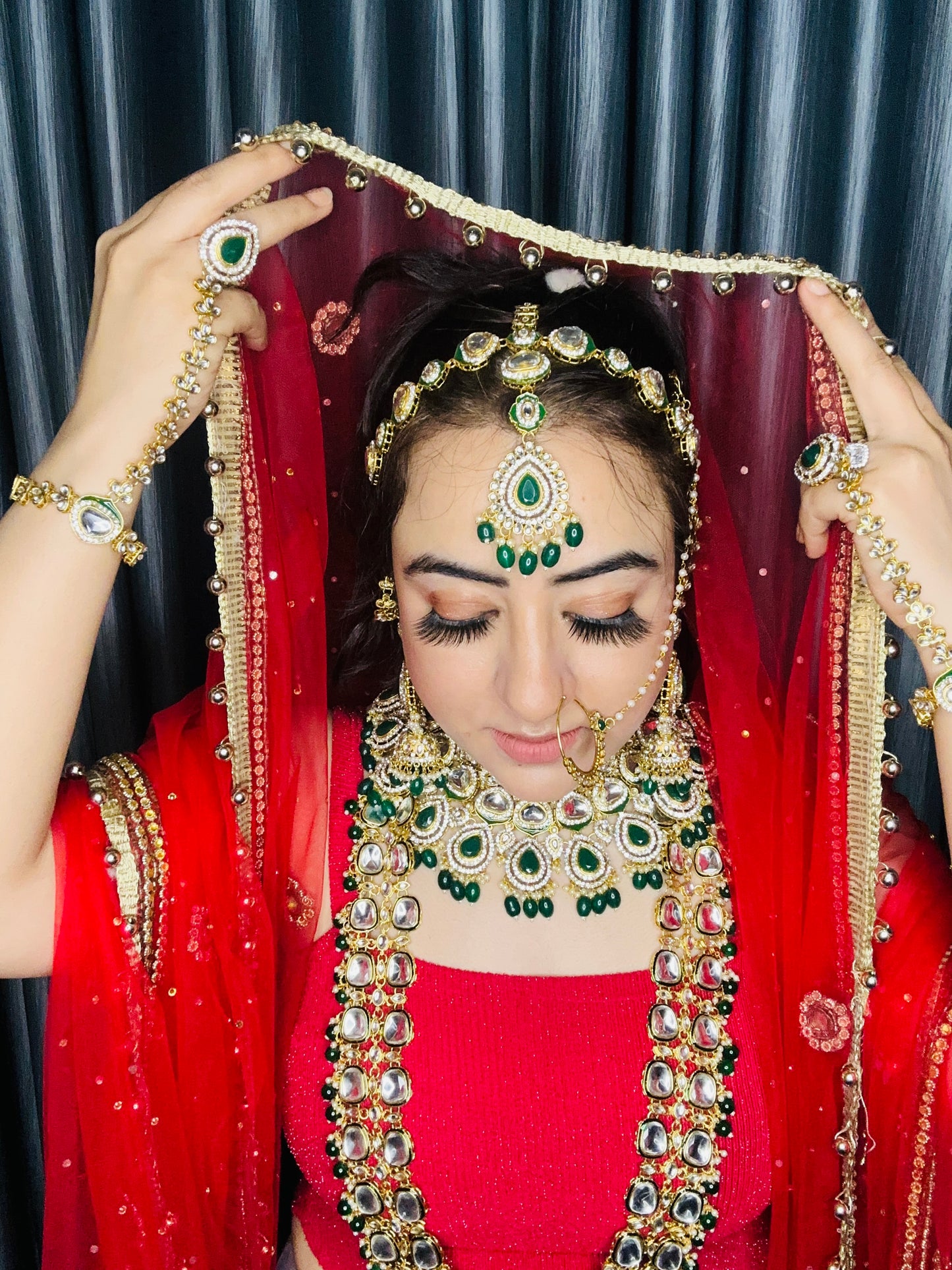 Bano kundan bridal set