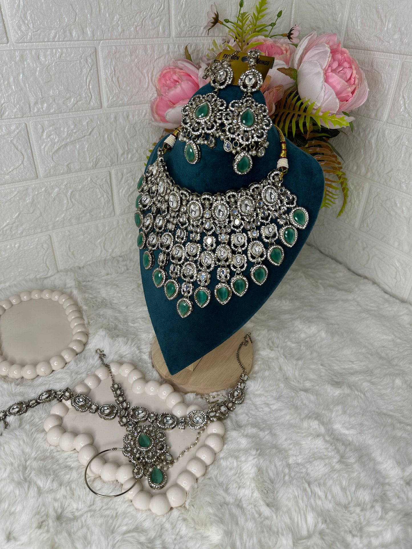 Mohini moissanite set