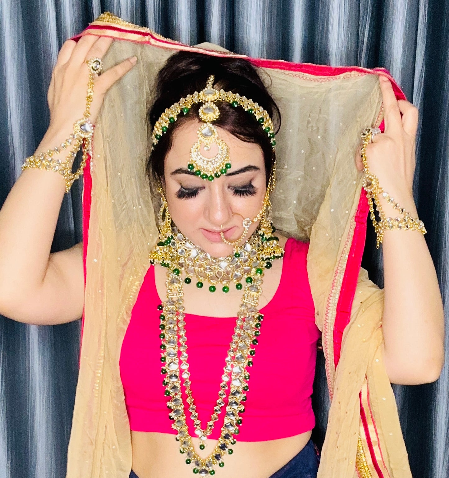 Meera bridal set
